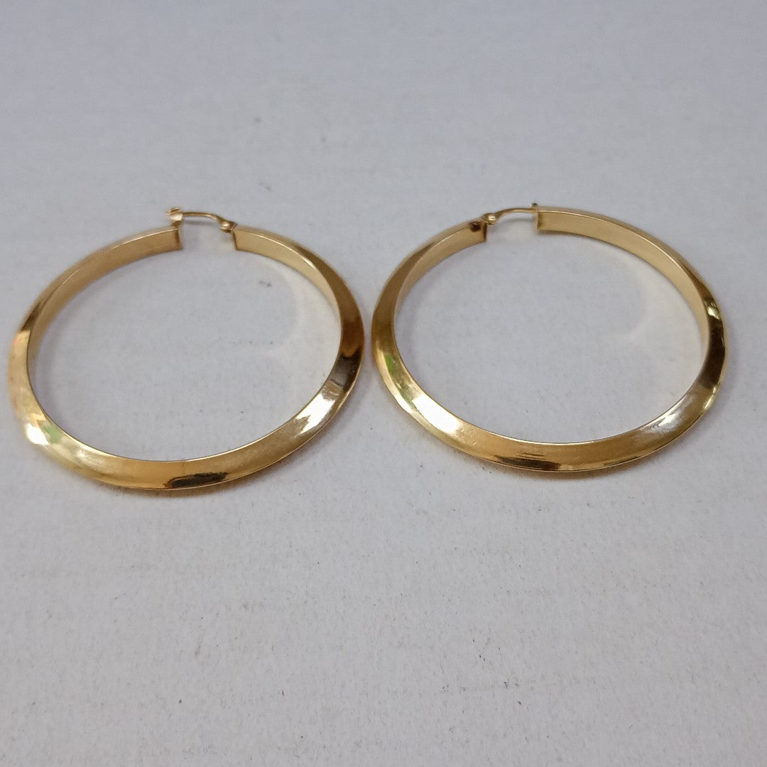 ARRACADAS PAR ORO 14 K 8.8 GRMS (SEMINUEVO)