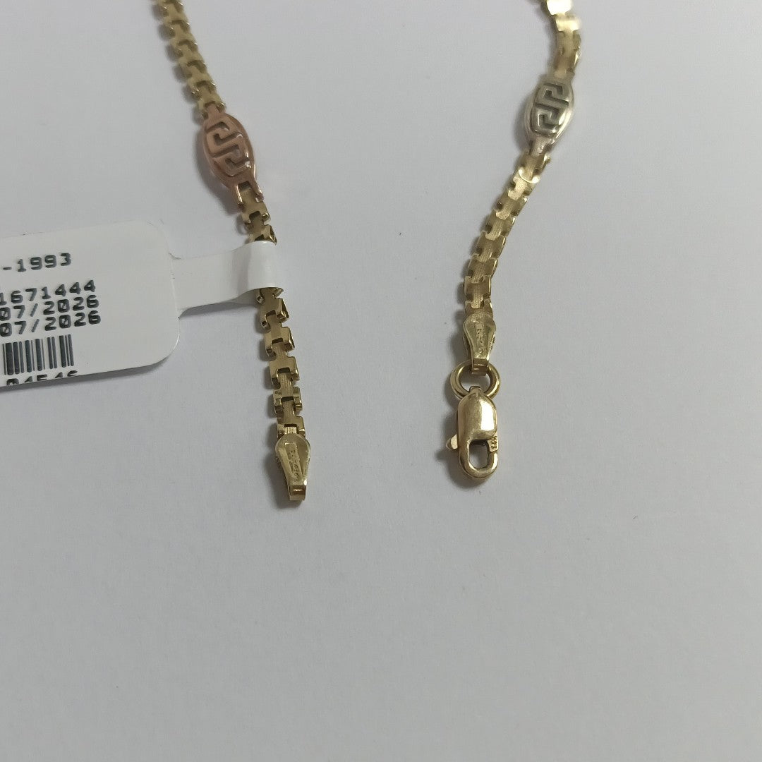 PULSERA ORO 14 K 3.2 GRMS (SEMINUEVO)
