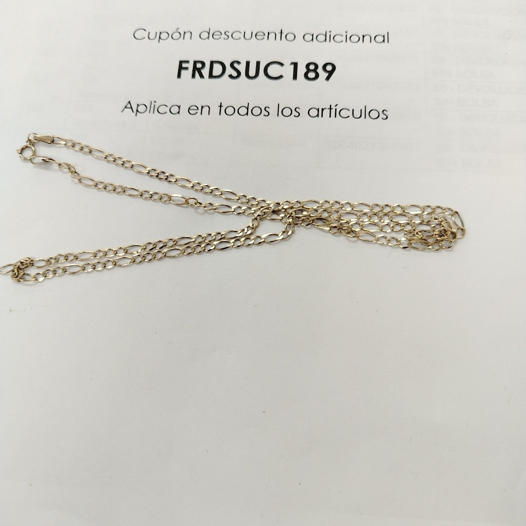 CADENA ORO 10 K 4.3 GRMS (SEMINUEVO)