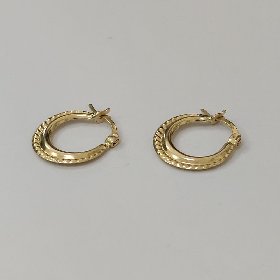 ARRACADAS ORO 14K 0.6 (NUEVO)