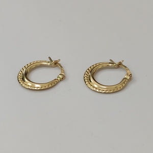 ARRACADAS ORO 14K 0.6 (NUEVO)