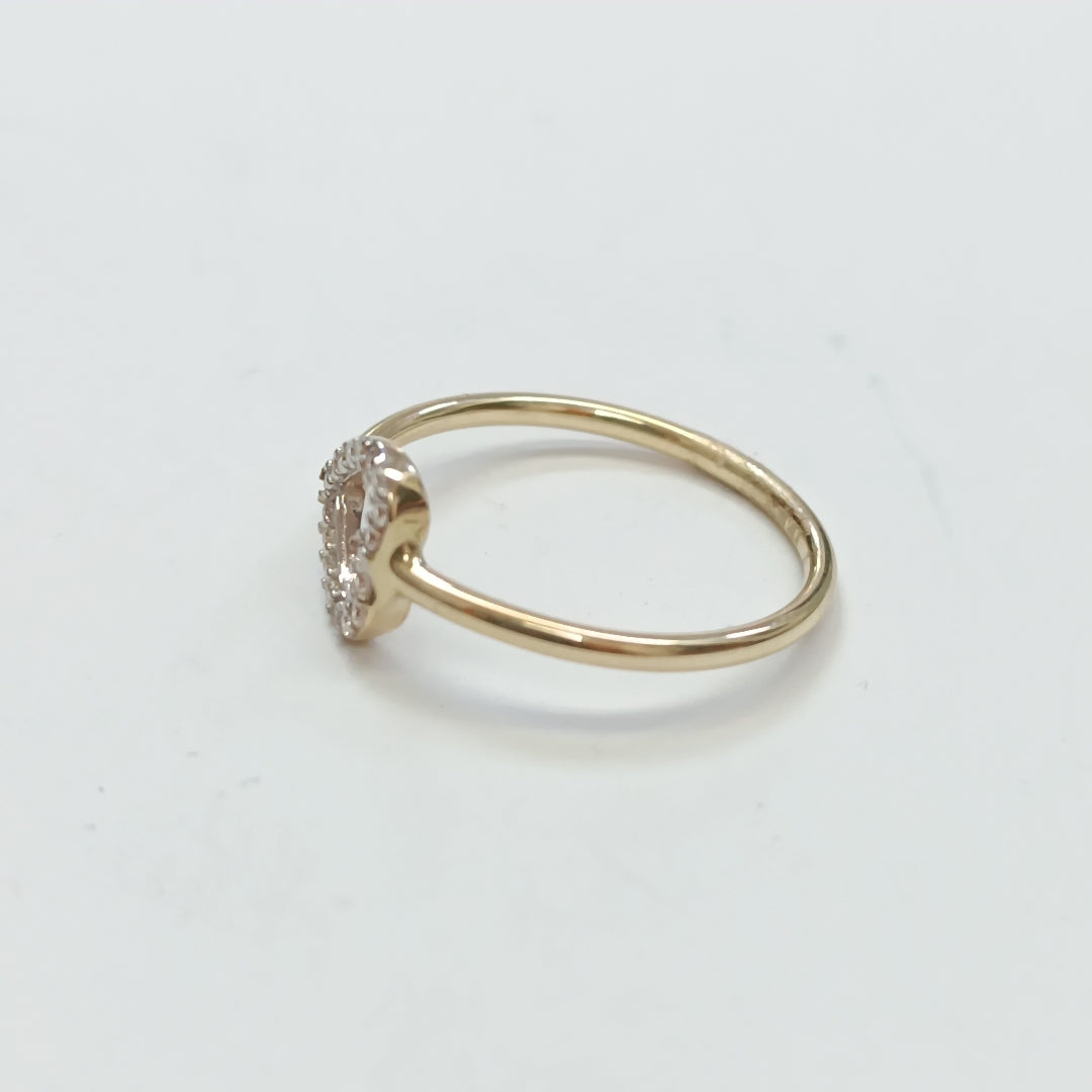ANILLOS DAMA ORO 14K 0.8 (NUEVO)