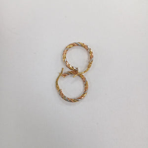 ARRACADAS ORO 14K 1.4 (NUEVO)