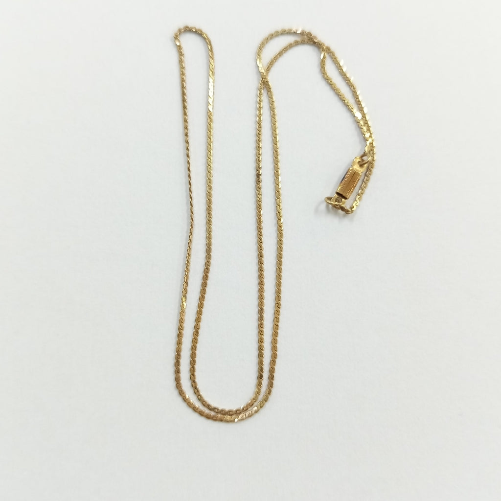 CADENA ORO 10 K 2,20 GRMS (SEMINUEVO)