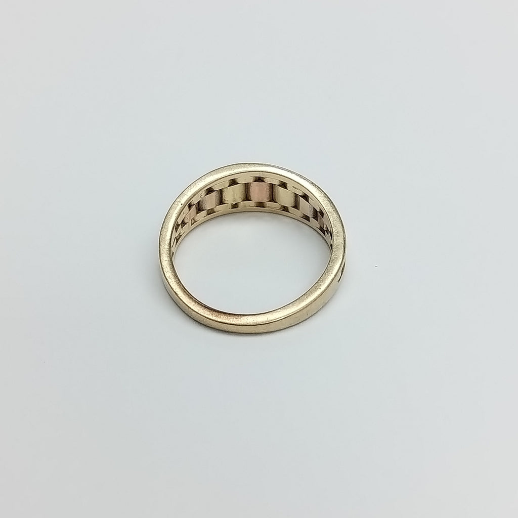 ANILLO ORO 14 K 3.2 GRMS (SEMINUEVO)