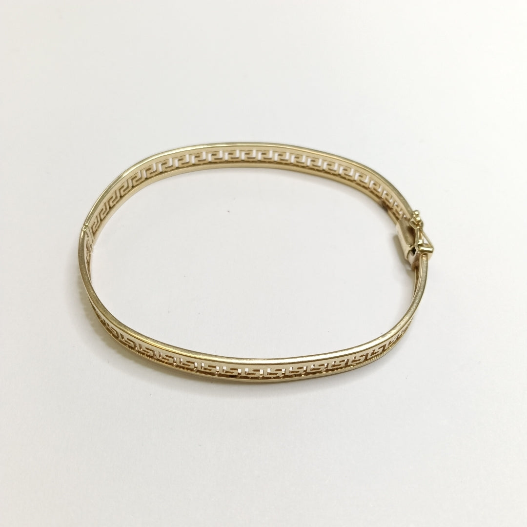 PULSERA RIGIDA ORO 14 K 13,20 GRMS (SEMINUEVO)