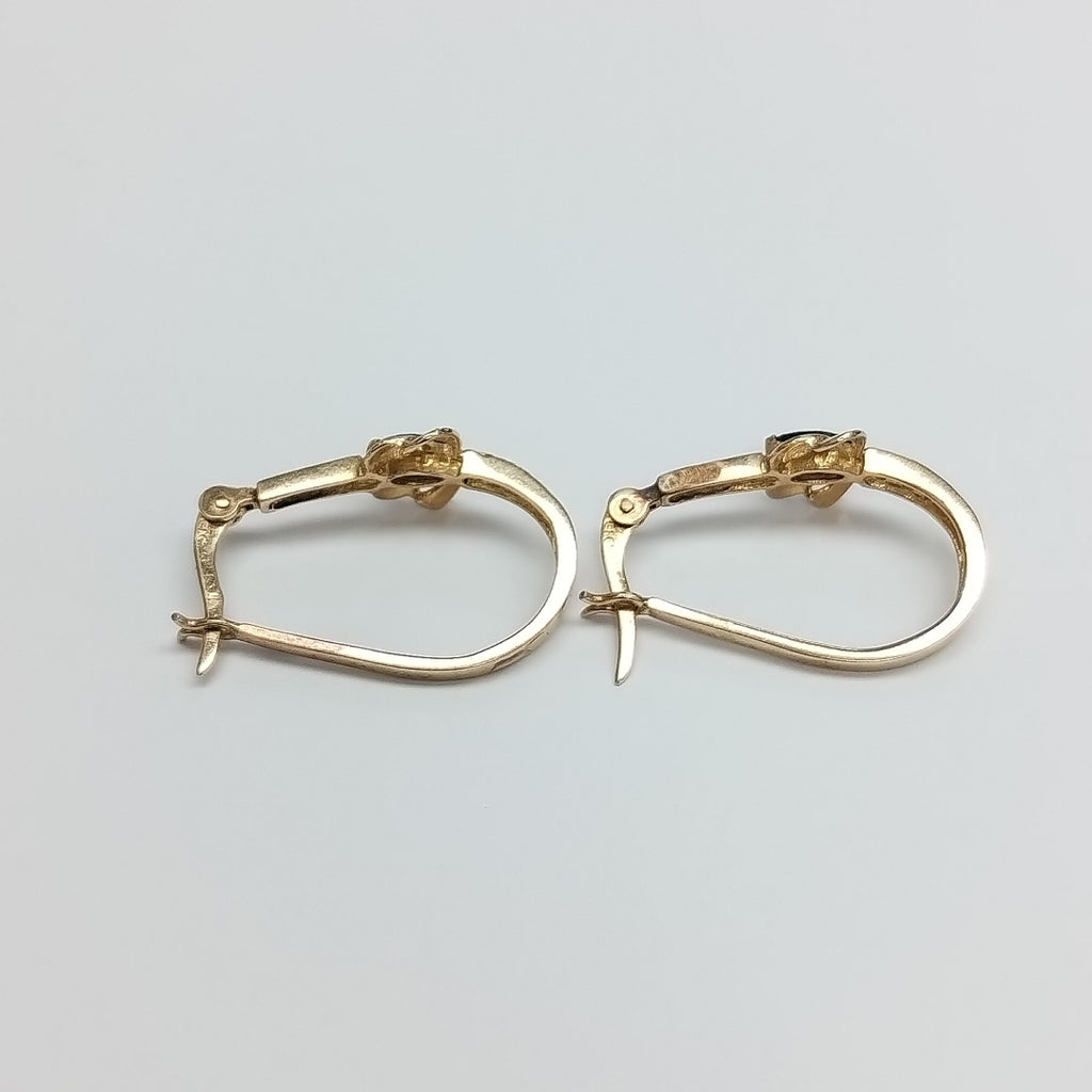 ARETES PAR ORO 10 K 5.2 GRMS (SEMINUEVO)
