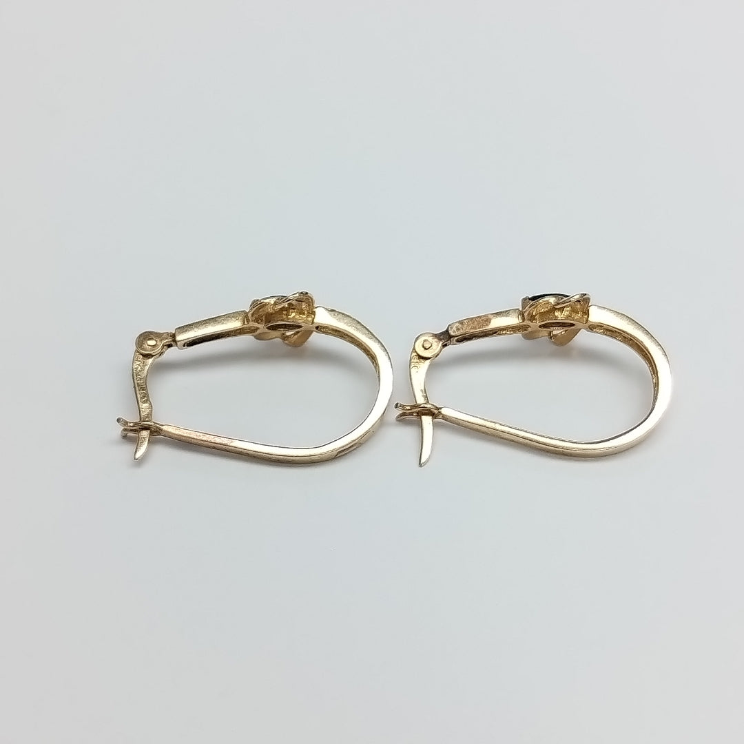 ARETES PAR ORO 10 K 5.2 GRMS (SEMINUEVO)