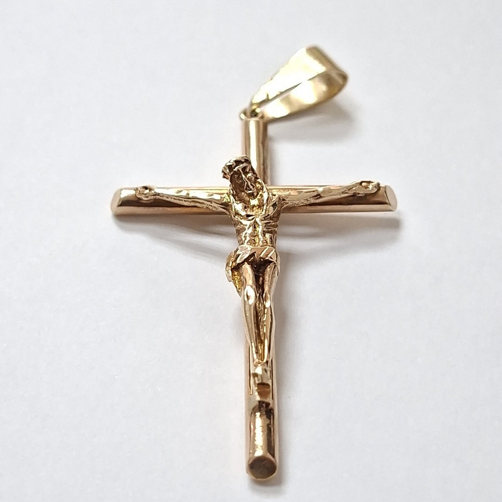 CRUZ,DIJE ORO 14 K 9,40 GRMS (SEMINUEVO)