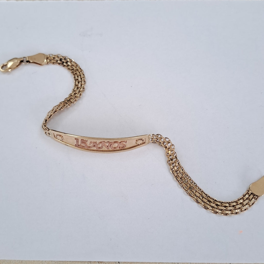 ESCLAVA ORO 10 K 5 GRMS (SEMINUEVO)