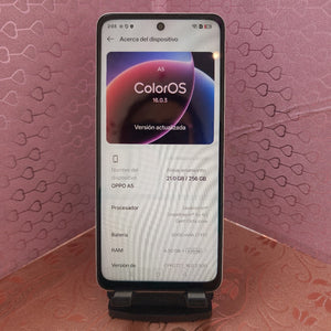 CELULAR OPPO A5 CPH2727 (2025) 256 GB 4 GB RAM (SEMINUEVO)