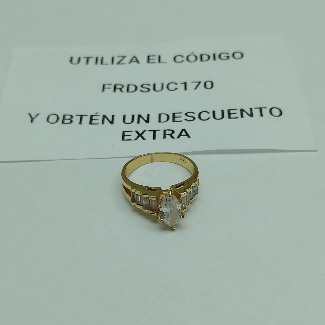 ANILLITO ORO 14 K 3.7 GRMS (SEMINUEVO)