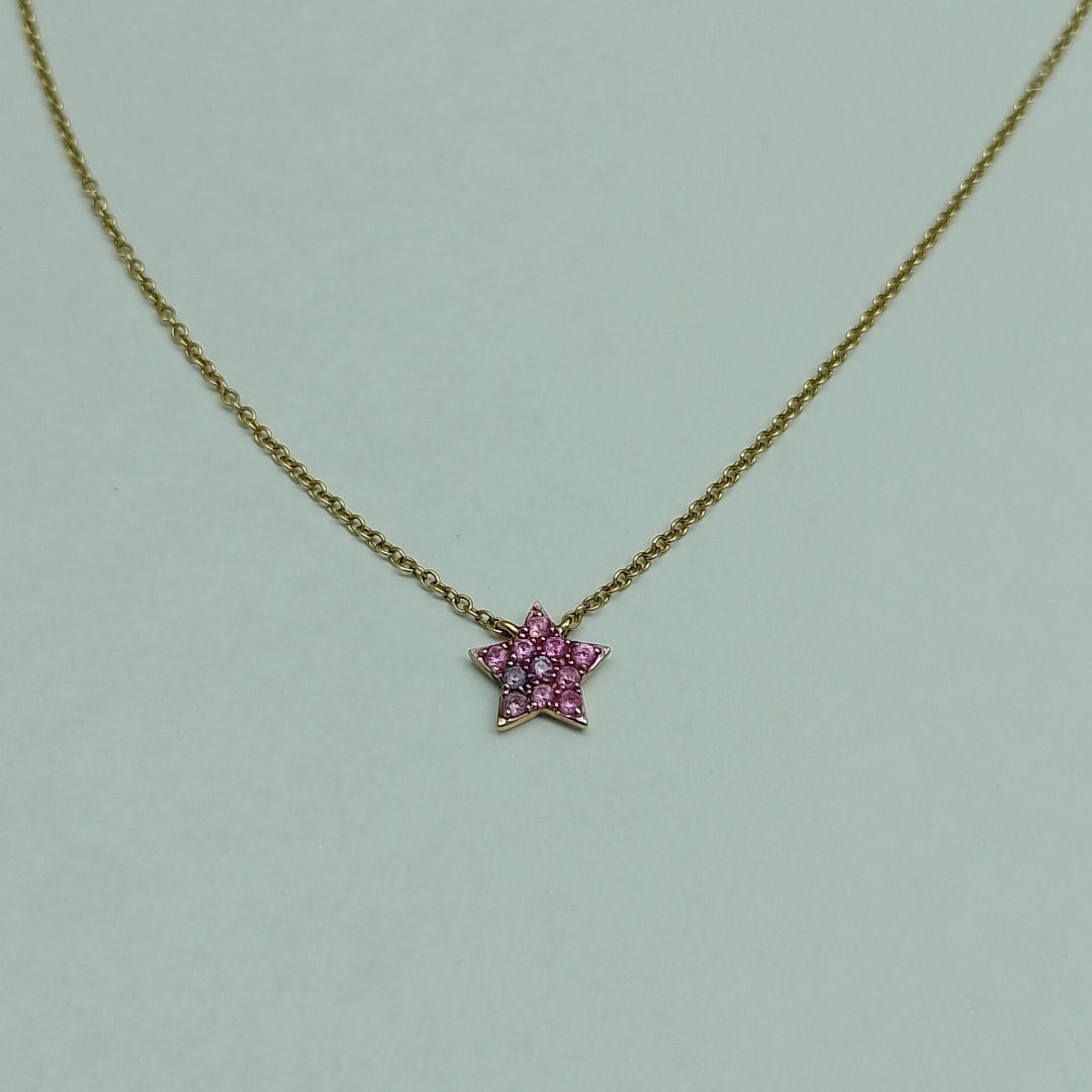 DIJE, GARGANTILLA ORO 14 K 1.7 GRMS (SEMINUEVO)