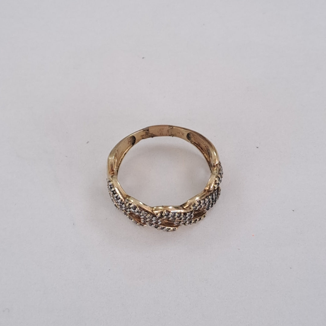 ANILLO ORO 10 K 3.3 GRMS (SEMINUEVO)