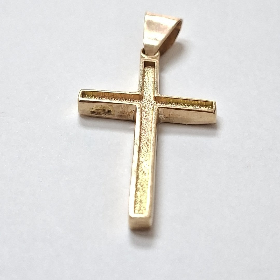 CRUZ,DIJE ORO 14 K 8,10 GRMS (SEMINUEVO)