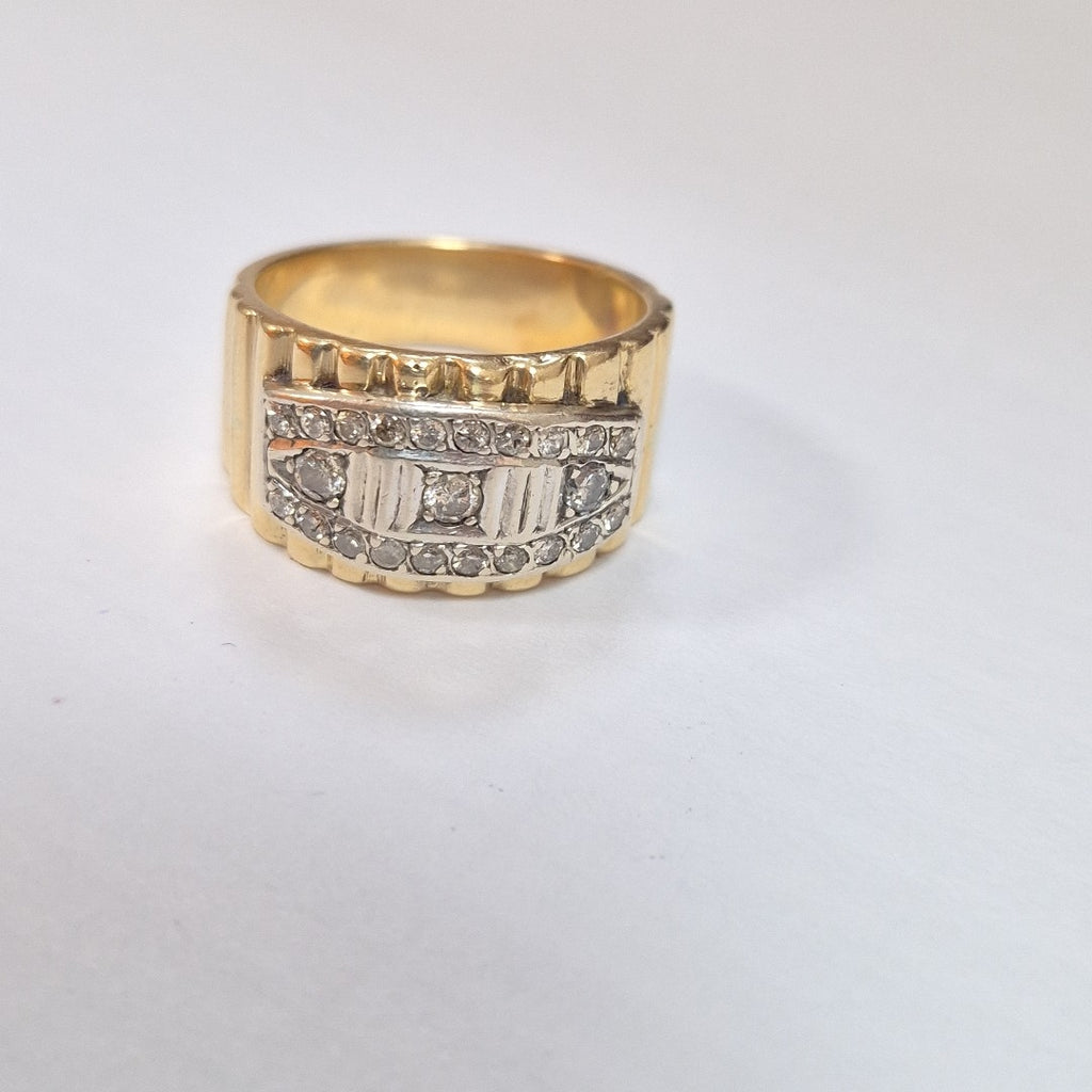 ANILLO ORO 14 K 14.6 GRMS (SEMINUEVO)