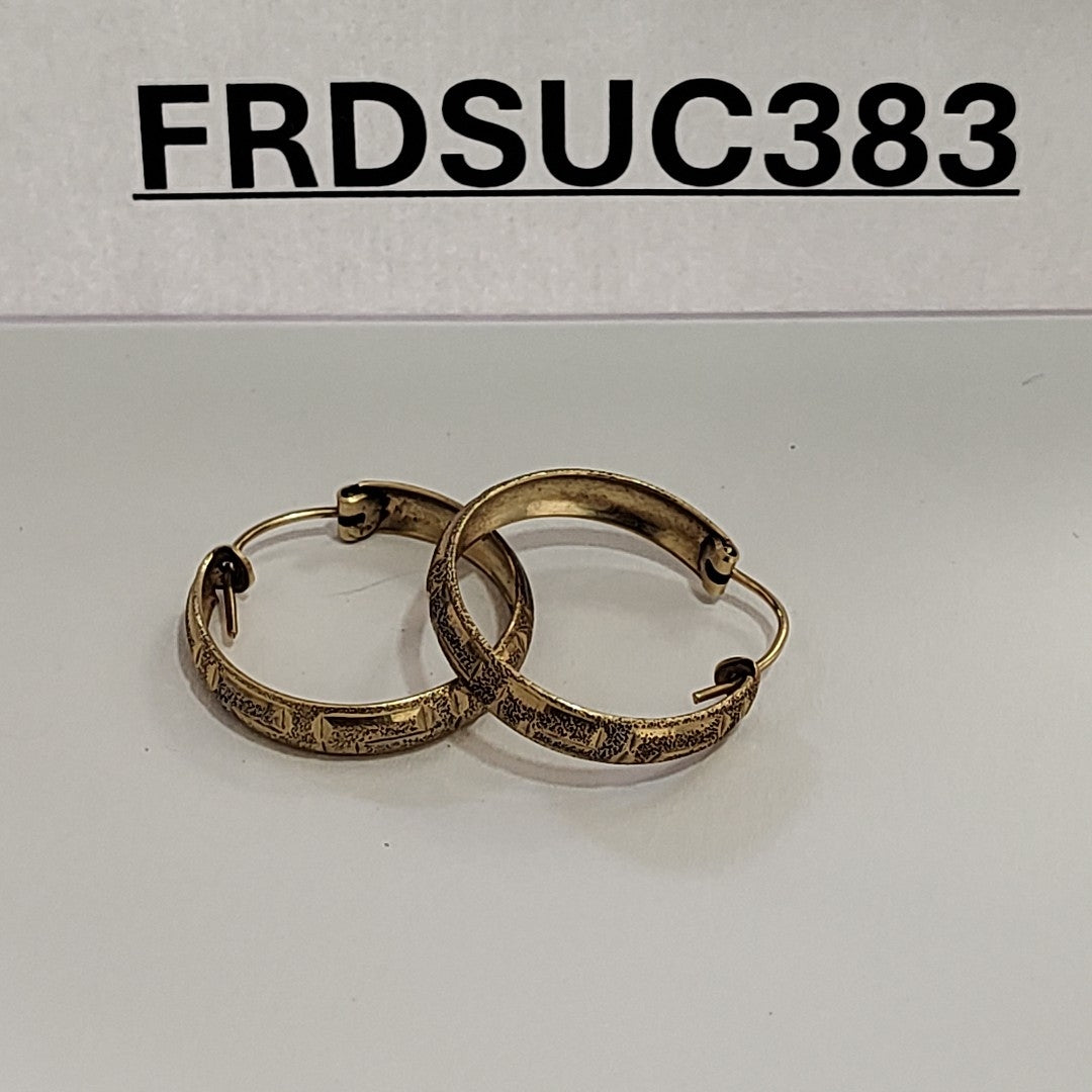 ARRACADAS PAR ORO 14 K 3,50 GRMS (SEMINUEVO)