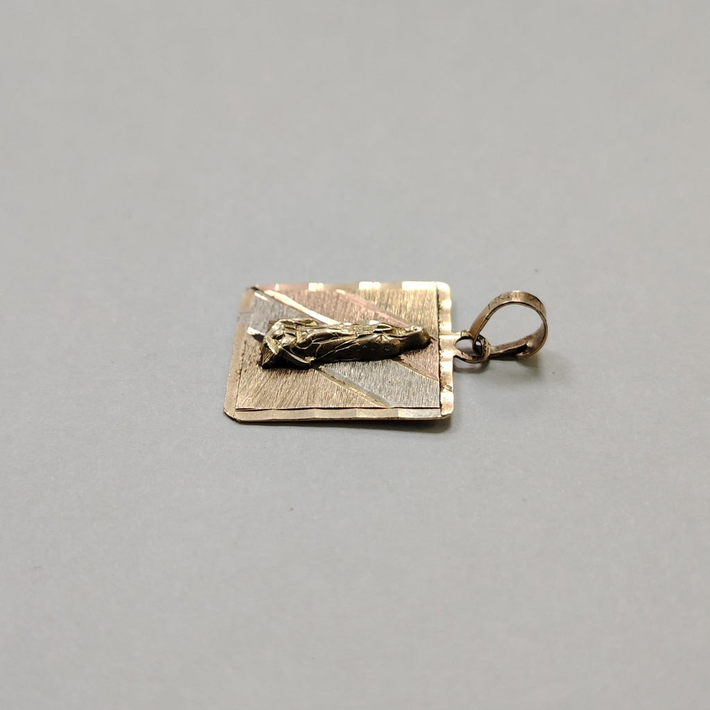 MEDALLA RELIGIOSA ORO, ORO COMBINADO 14 K 2.4 GRMS (SEMINUEVO)