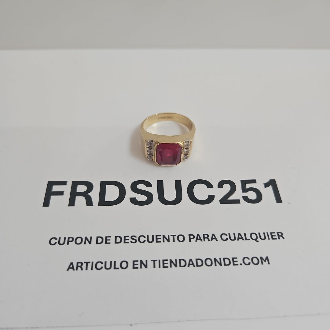 ANILLO ORO 14 K 8,70 GRMS (SEMINUEVO)