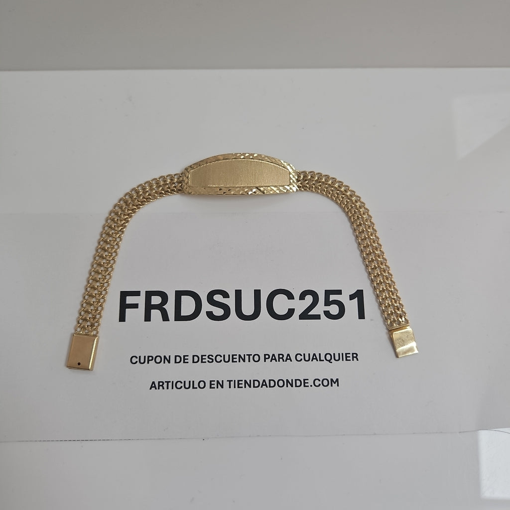 ESCLAVA ORO 10 K 14.7 GRMS (SEMINUEVO)