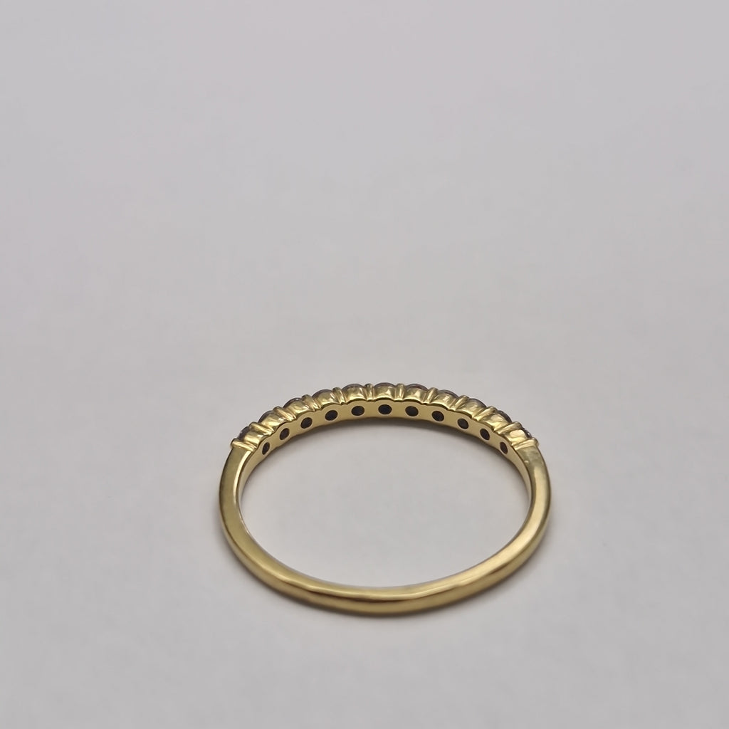 ANILLITO,MEDIA CHURUMBELA ORO 18 K 1,30 GRMS (SEMINUEVO)