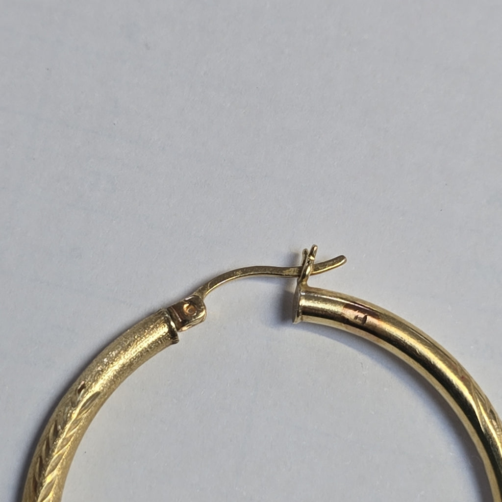 ARRACADAS PAR ORO 14 K 3,60 GRMS (SEMINUEVO)