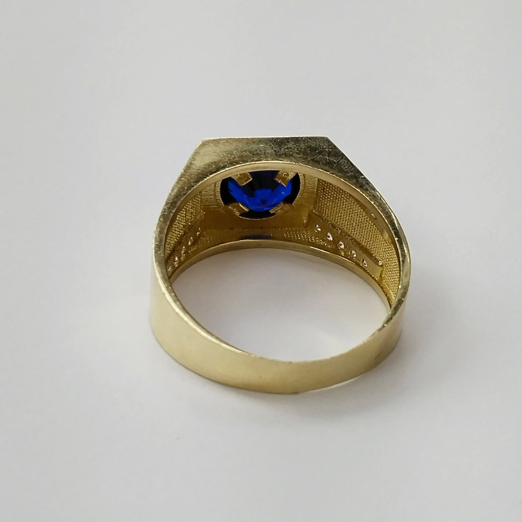 ANILLOS CABALLERO ORO 10K 6.4 (NUEVO)