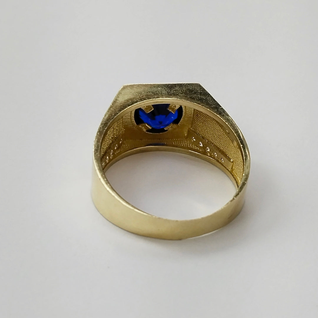 ANILLOS CABALLERO ORO 10K 6.4 (NUEVO)