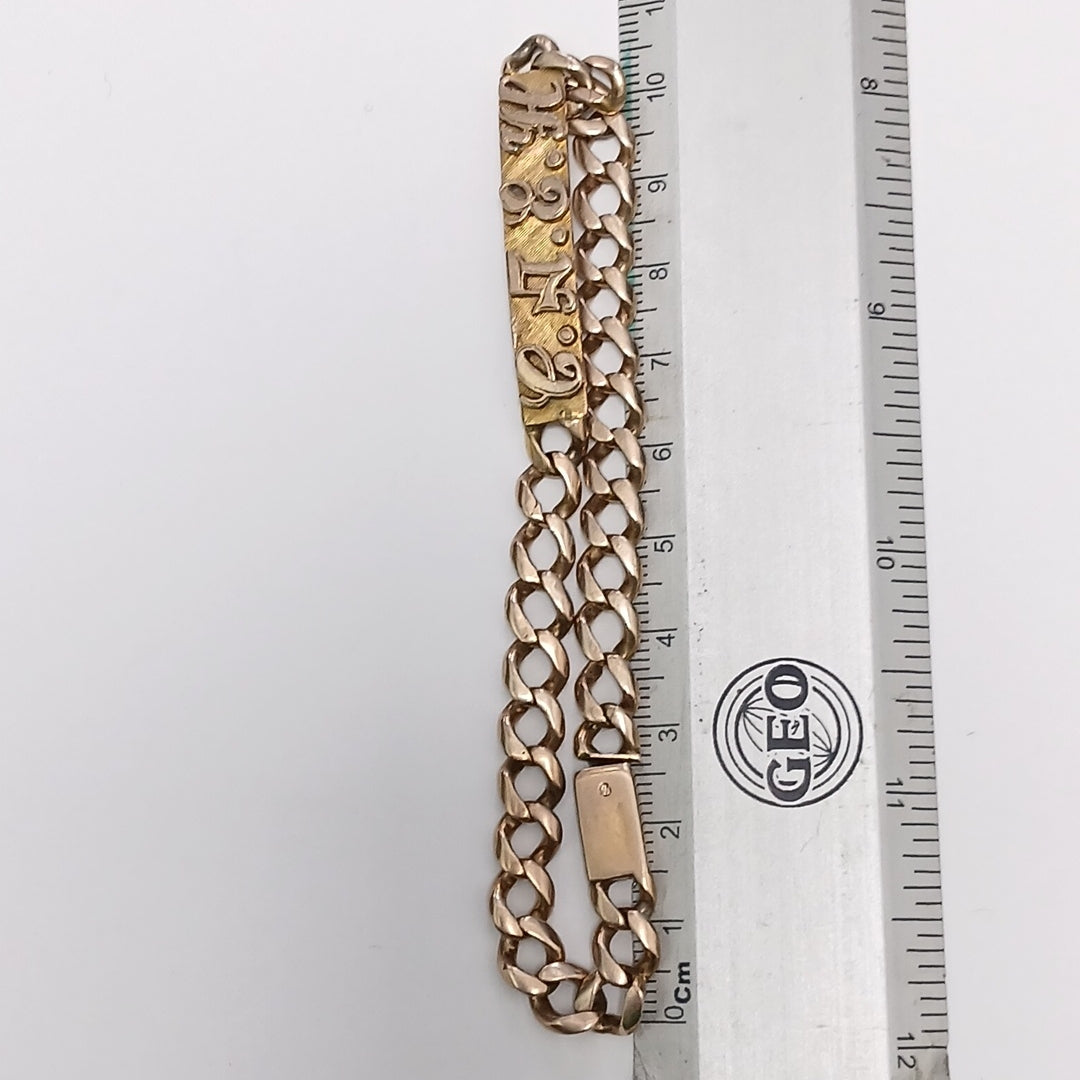 ESCLAVA ORO 8 K 18.8 GRMS (SEMINUEVO)