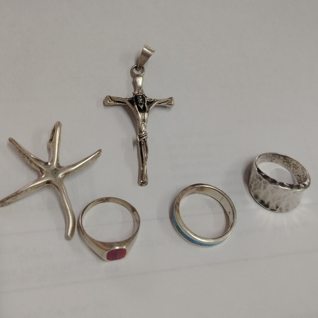 ANILLITO, DIJE PLATA 30.7 GRMS (SEMINUEVO)