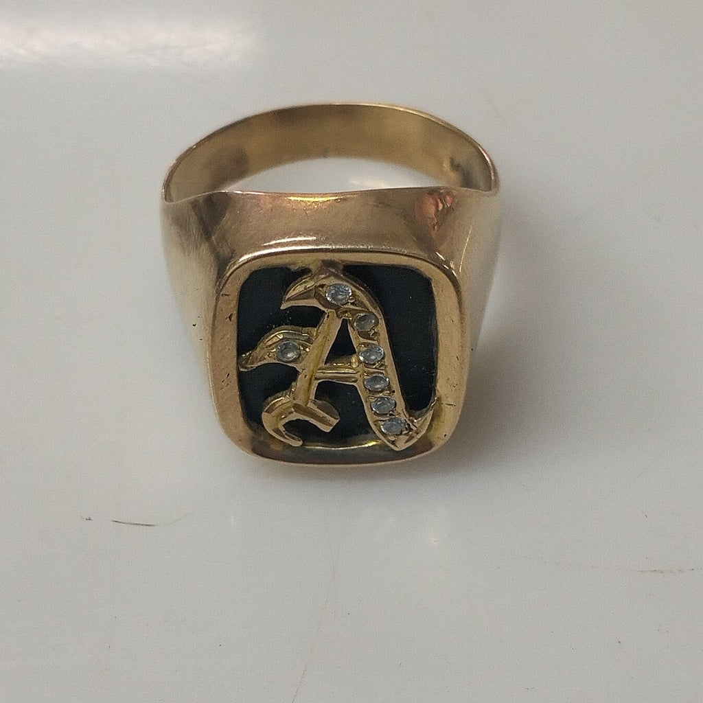 ANILLO ORO 10 K 9.7 GRMS (SEMINUEVO)
