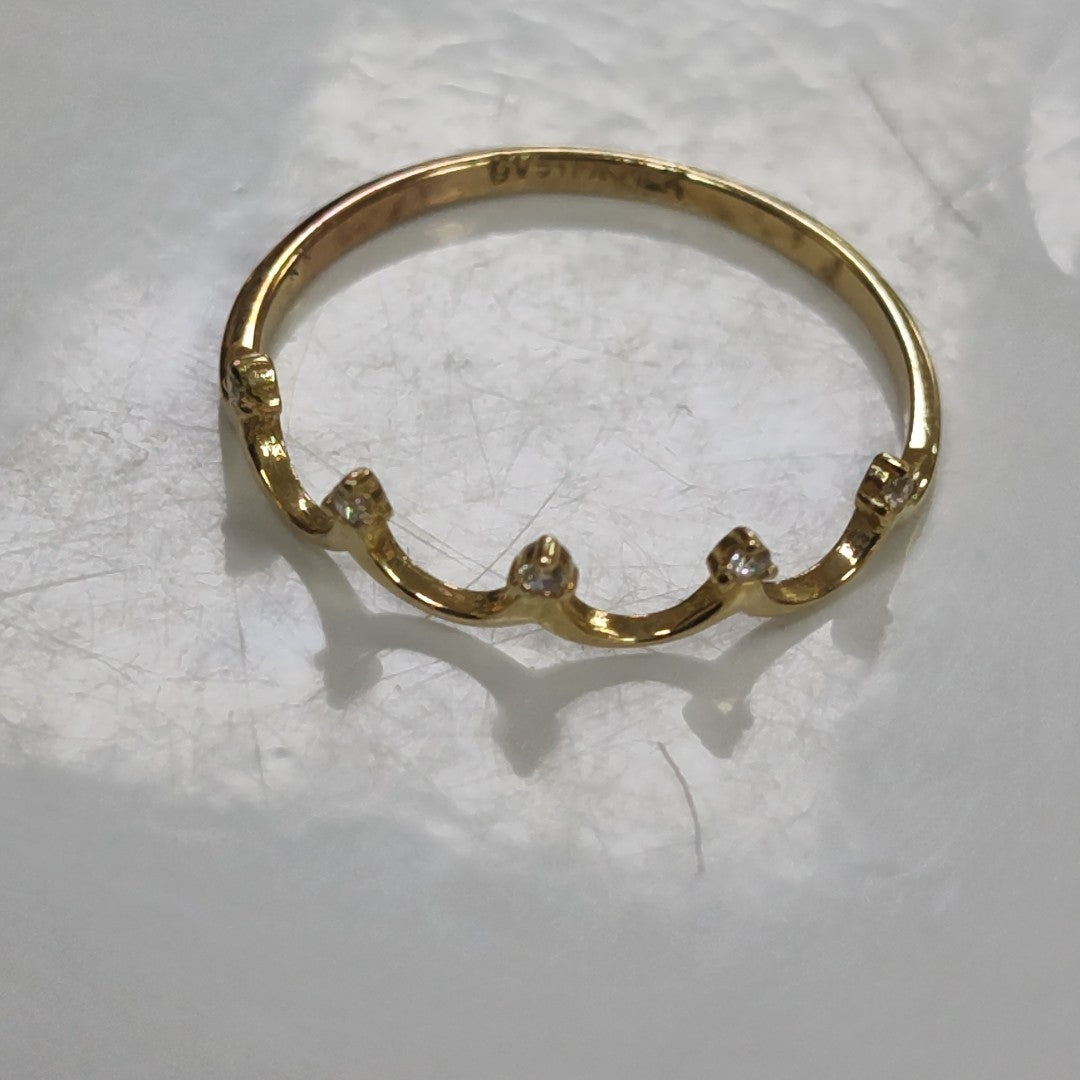 ANILLO ORO 10 K 0.9 GRMS (SEMINUEVO)