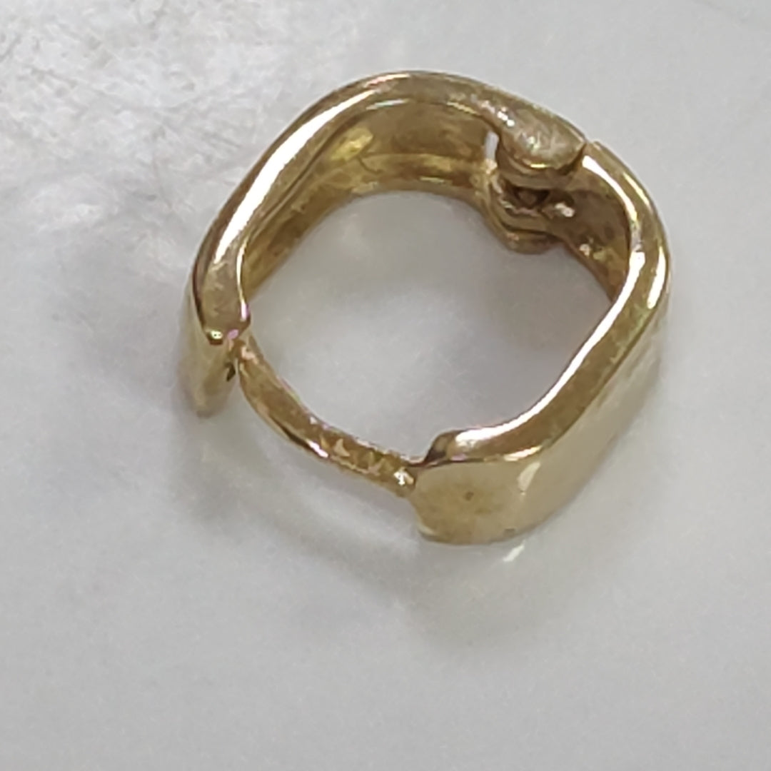 ARRACADAS PAR ORO 10 K 1.2 GRMS (SEMINUEVO)
