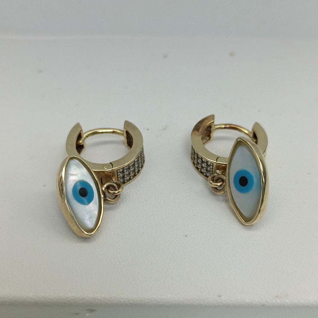ARETES PAR ORO 14 K 5.6 GRMS (SEMINUEVO)