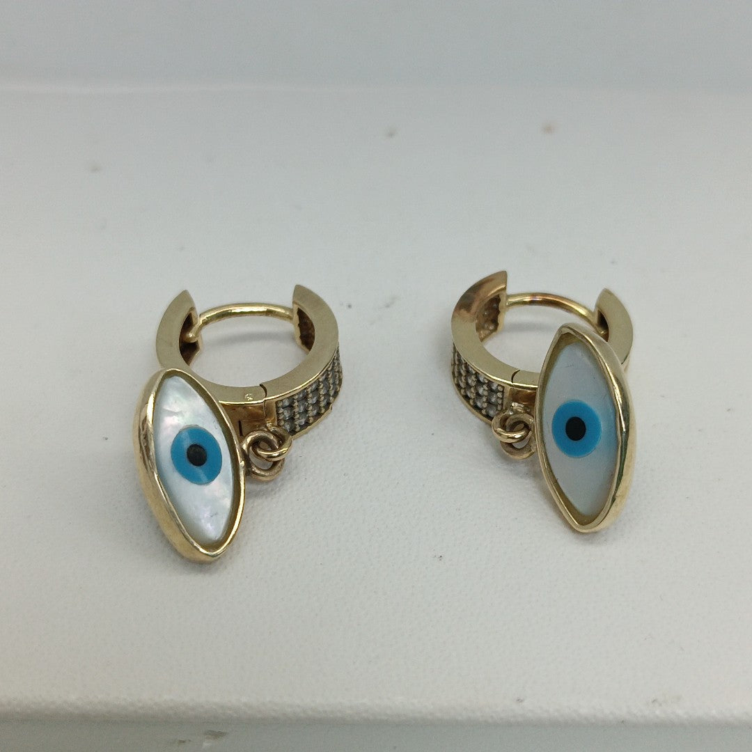ARETES PAR ORO 14 K 5.6 GRMS (SEMINUEVO)