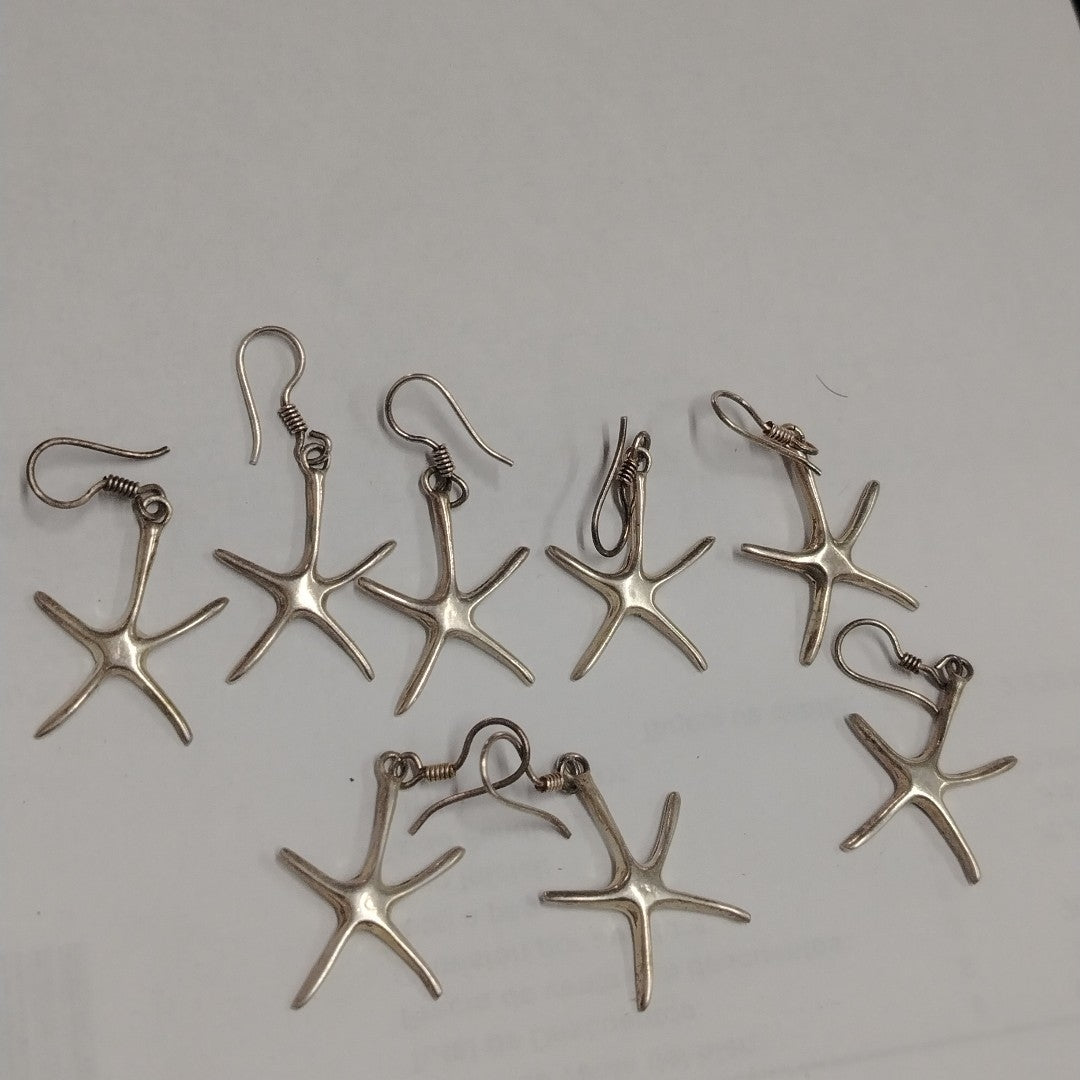 ARETES PAR, PULSERA PLATA 16.9 GRMS (SEMINUEVO)