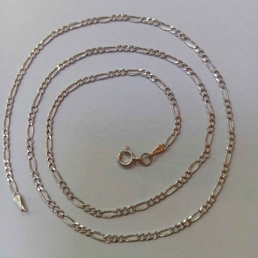 CADENA TEJIDO 3X1 PLATA .925 55 CM 4.3 GR (NUEVO)