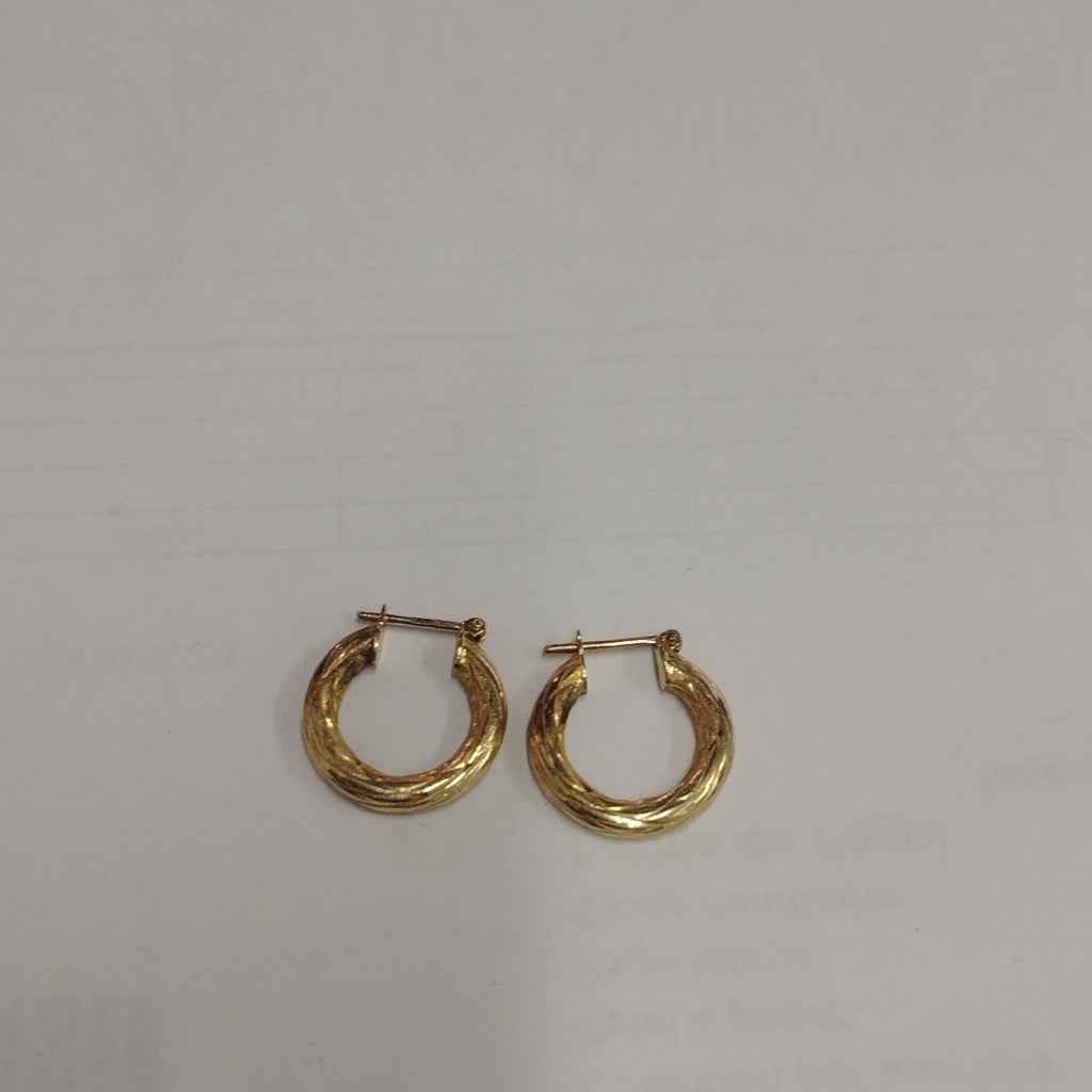 ARRACADAS PAR ORO 14 K 1.7 GRMS (SEMINUEVO)