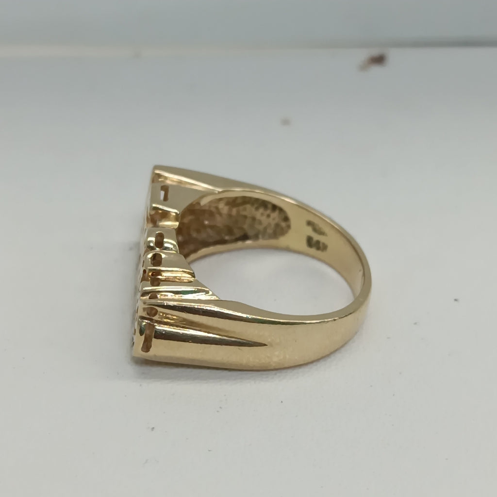ANILLO ORO 14 K 5.2 GRMS (SEMINUEVO)