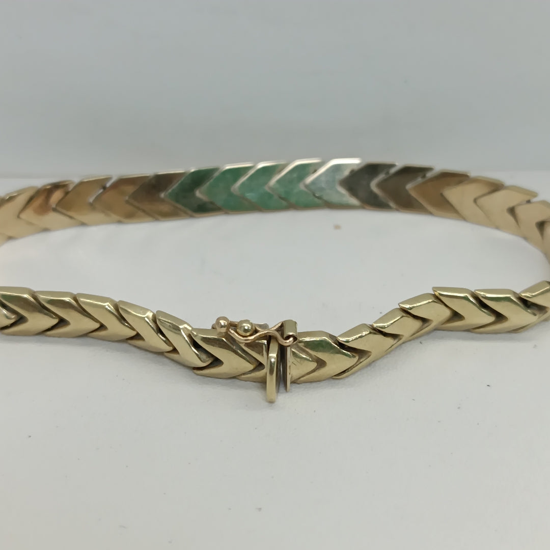 PULSERA ORO 14 K 13.5 GRMS (SEMINUEVO)