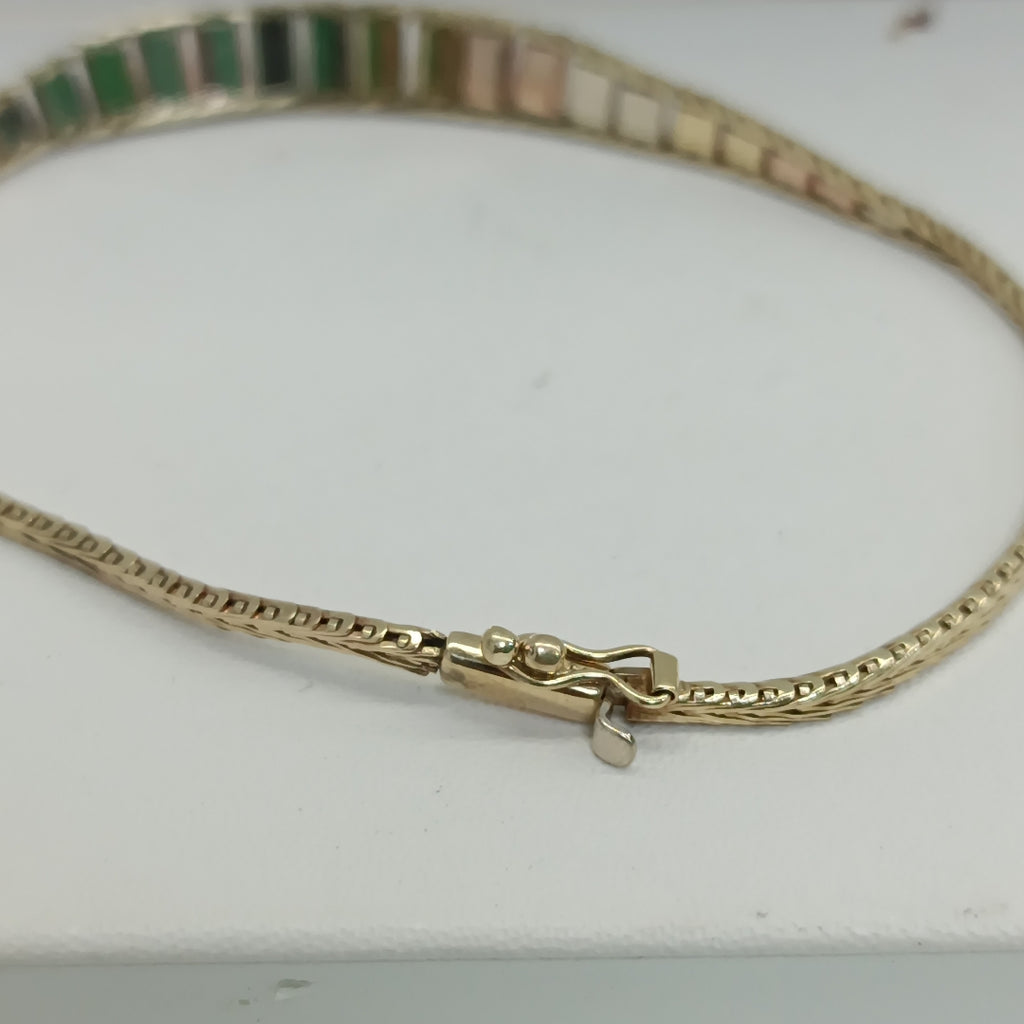 PULSERA ORO 14 K 5.5 GRMS (SEMINUEVO)