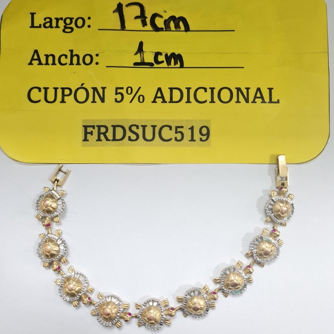 PULSERA ORO 14 K 25.4 GRMS (SEMINUEVO)