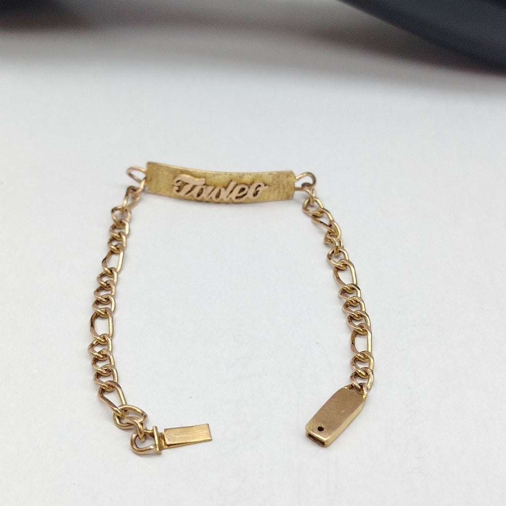 ESCLAVA ORO 10 K 5 GRMS (SEMINUEVO)