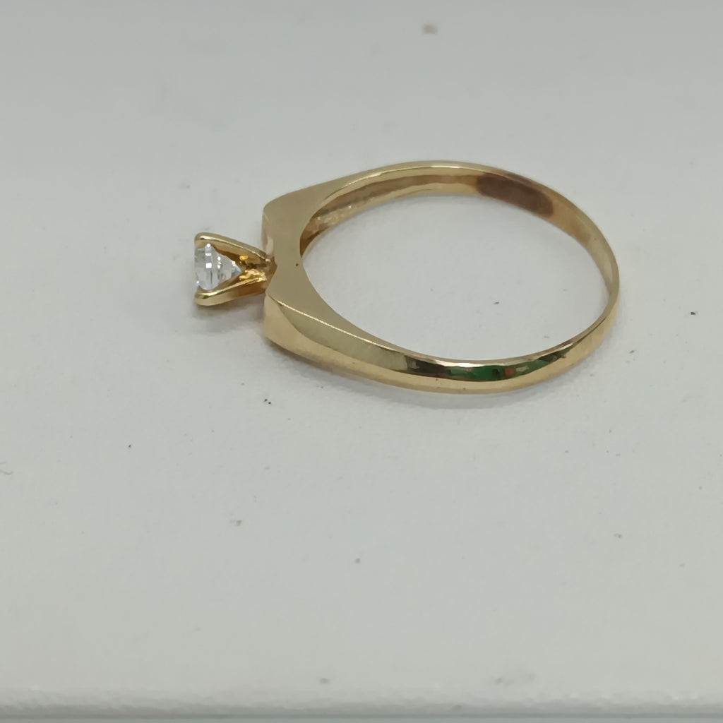SOLITARIO ORO 14 K 2.1 GRMS (SEMINUEVO)