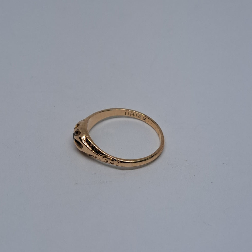 ANILLITO ORO 14 K 1.8 GRMS (SEMINUEVO)