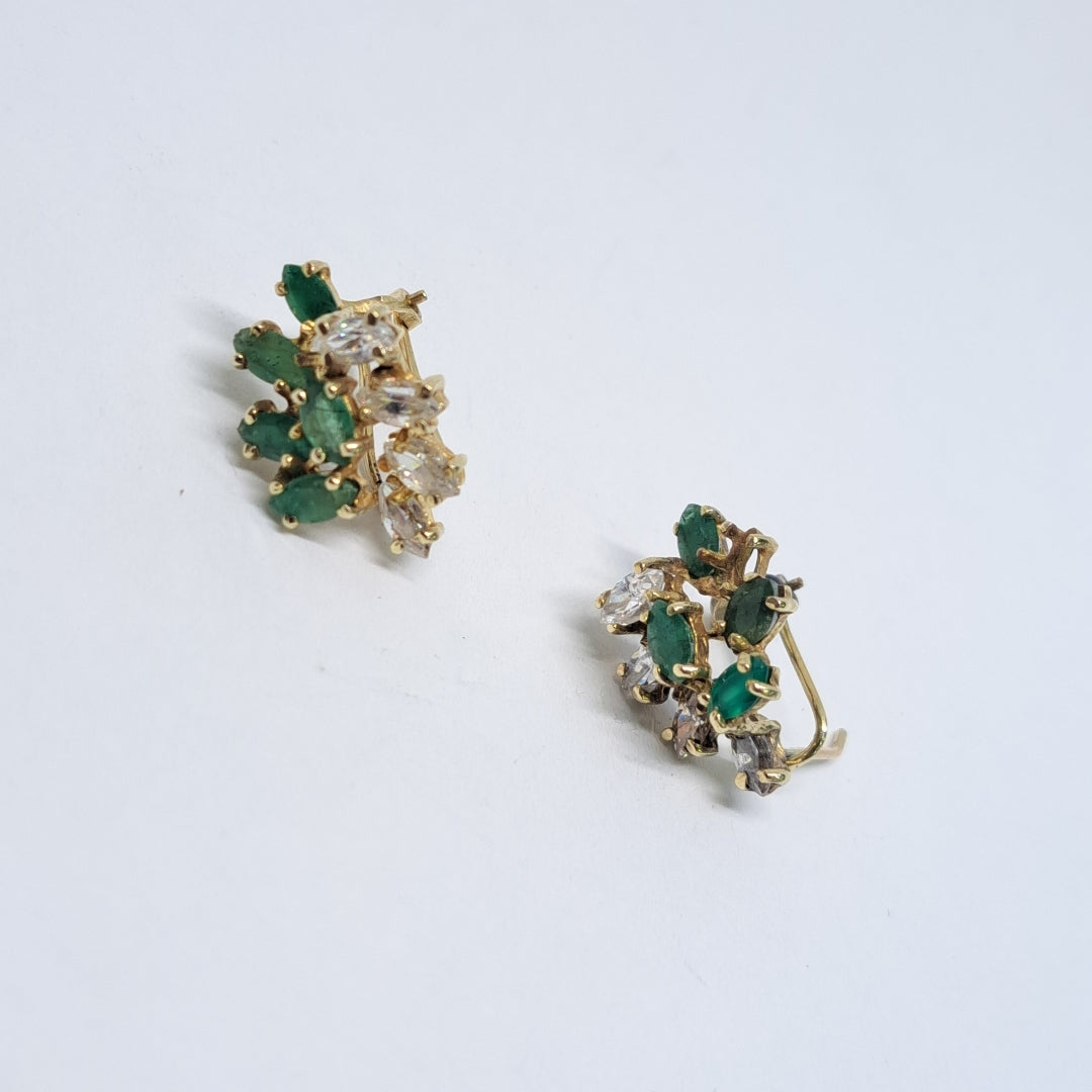 ARETES PAR ORO 14 K 4,30 GRMS (SEMINUEVO)