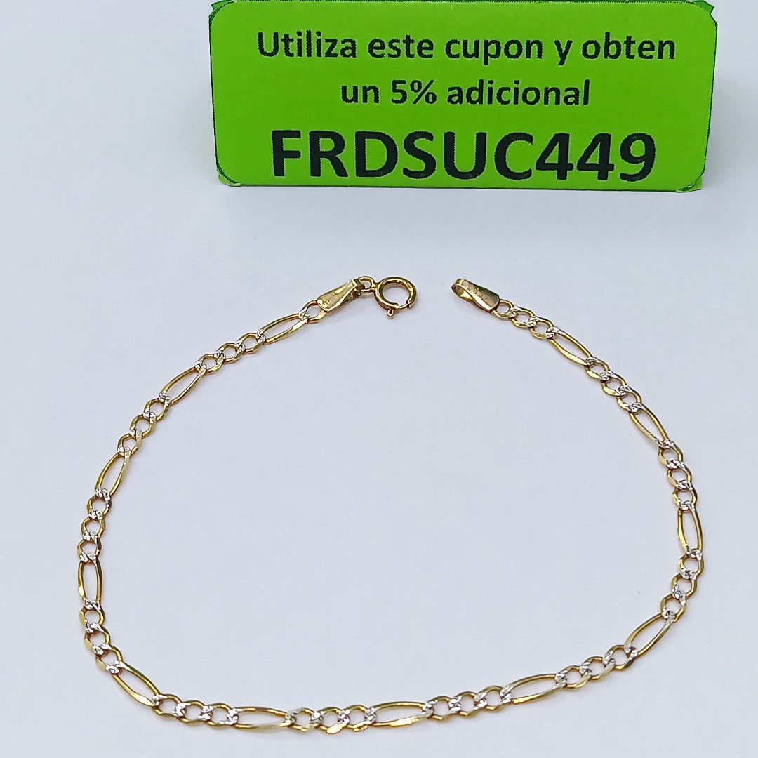 CADENA ORO, RODIADO 10 K 1.4 GRMS (SEMINUEVO)