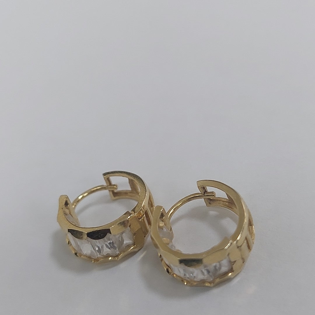 ARRACADAS PAR ORO 14 K 3,10 GRMS (SEMINUEVO)