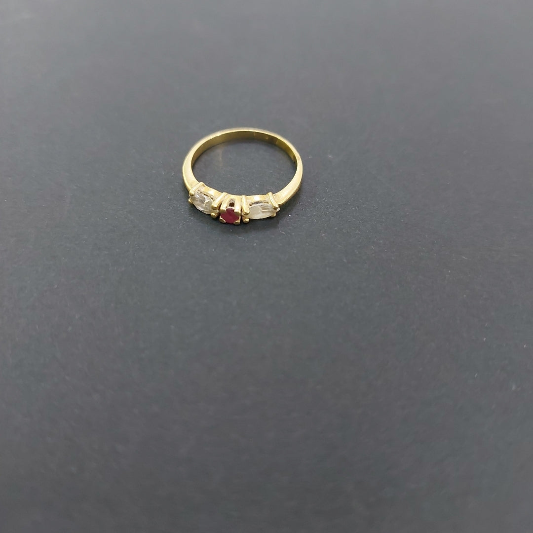 ANILLO ORO 14 K 1.8 GRMS (SEMINUEVO)