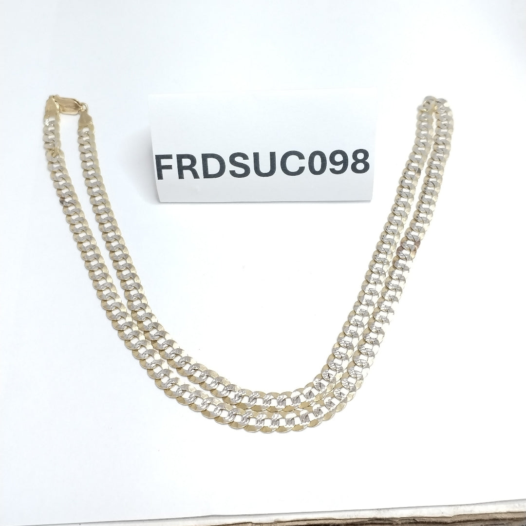 CADENA ORO, RODIADO 14 K 22.6 GRMS (SEMINUEVO)